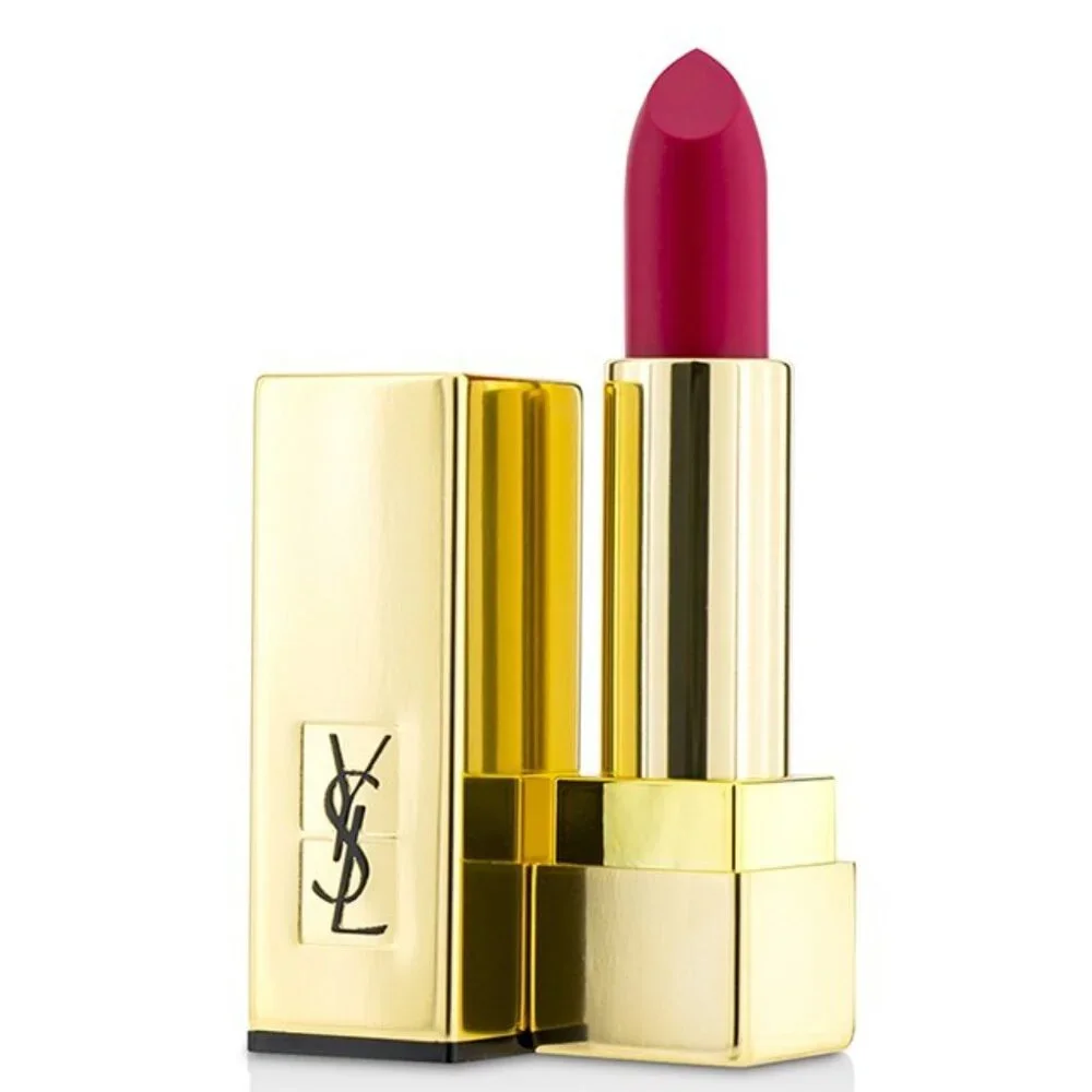 Yves Saint Laurent Rouge Pur Couture The Mats Lipstick 208 Fuchsia Fetiche NIB